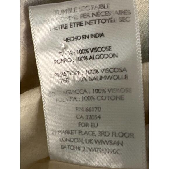 Ecote UO Embroidered Open Front Crop Jacket Colorful Boho Festival Cover Up - Picture 11 of 12